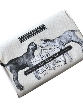 New! Beekman 1802 Fragrance Free Goat Milk Bar Soap